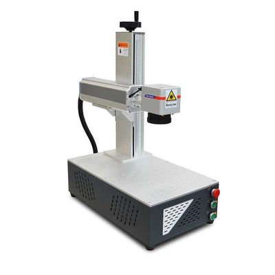 ロータリーファイバーレーザーマーキングマシン 50w ポータブルデスクトップレーザーマーカー