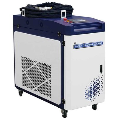 ポータブルレーザークリーニングマシン 1000W 1500W 3000W JPTファイバーパルスオイルペイントレーザークリーナー