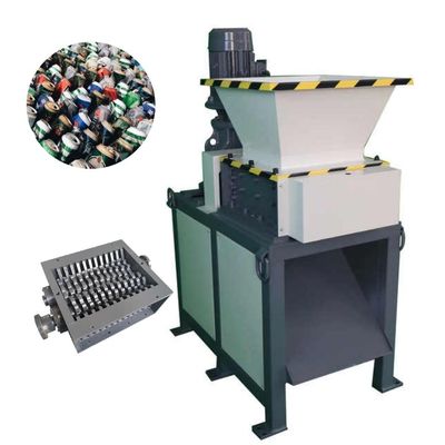 プラスチックと金属の粉砕機 自動 ミニ小型缶詰粉砕機