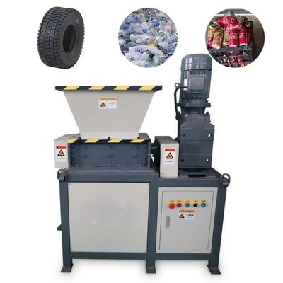110~130kg/h ゴムクレーン機 木材パレット タイヤリサイクル シュレッダー機