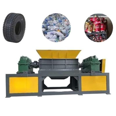二重シャフト プラスチックのスクラップ シャッダー バイク タイヤ シャッダー 機械
