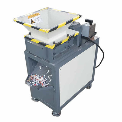 二重シャフト金属チップクラッシャー プラスチック廃棄物のリサイクルクラッシングマシン