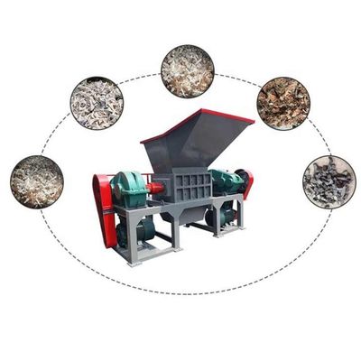 工業廃棄物 プラスチック 粉砕機 木製パレットのためのダブルシャフト