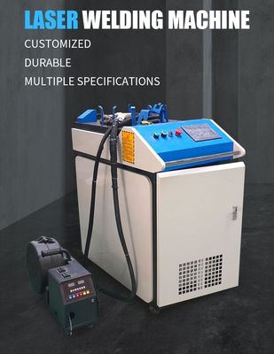 アルミ銅金属レーザー溶接機 3 イン 1 光ファイバー溶接機