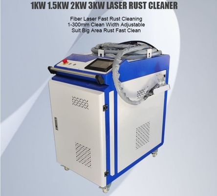 自動車と金属表面のためのファイバーレーザークリーニングマシン 2000W