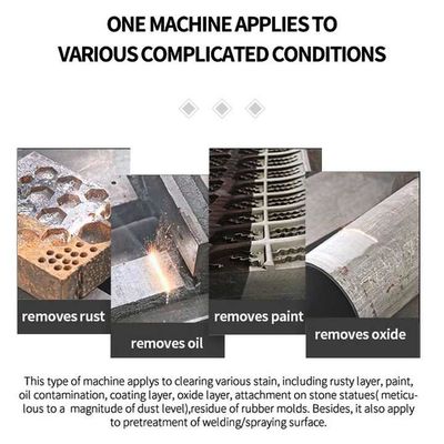 コリマートスポット直径 4-6mm 1500W出力を持つレーザークリーニングマシン