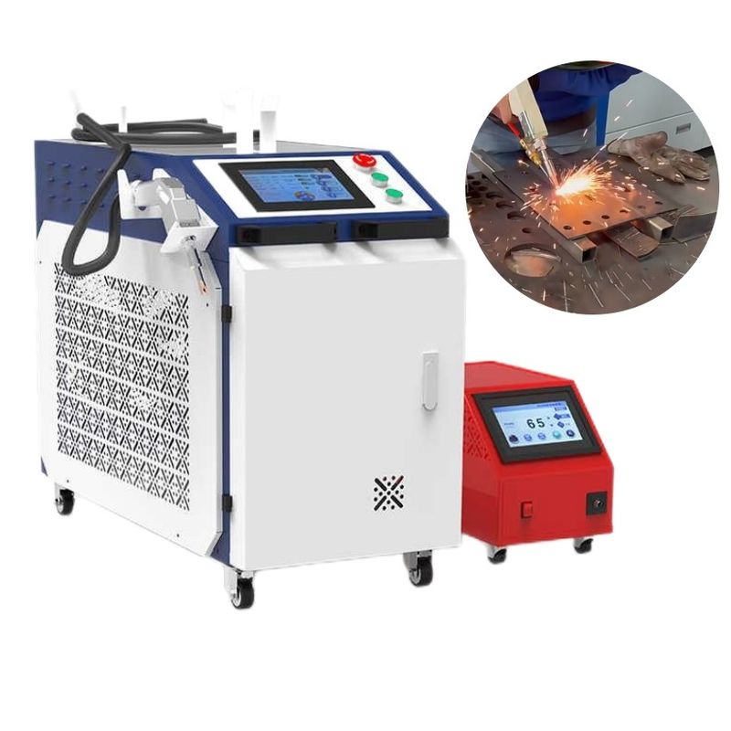 プロ 高精度 1kw 1.5kw 2kw 3kw ファイバーレーザー溶接機 炭素鋼板溶接