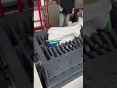 プラスチックびんのシュレッダー